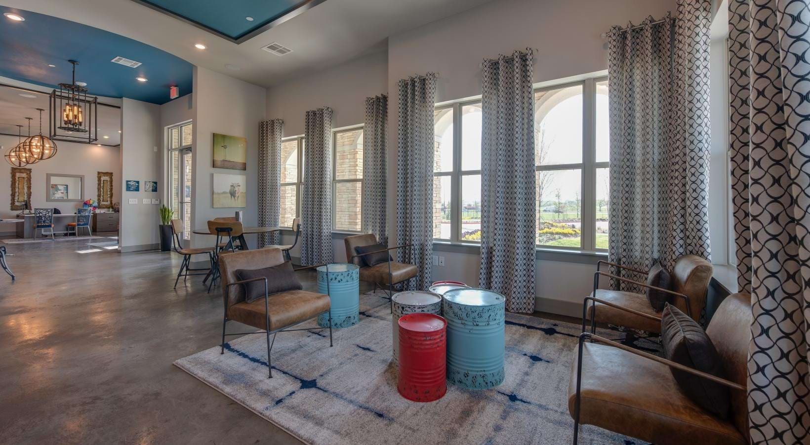 Resident clubroom lounge at Bellrock Upper North
