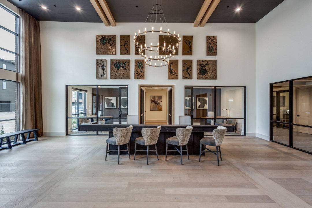 Full-service coffee bar in the clubhouse