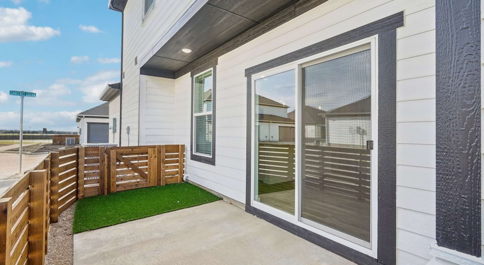 Canvas at Anna - Kilby Home Plan private patio