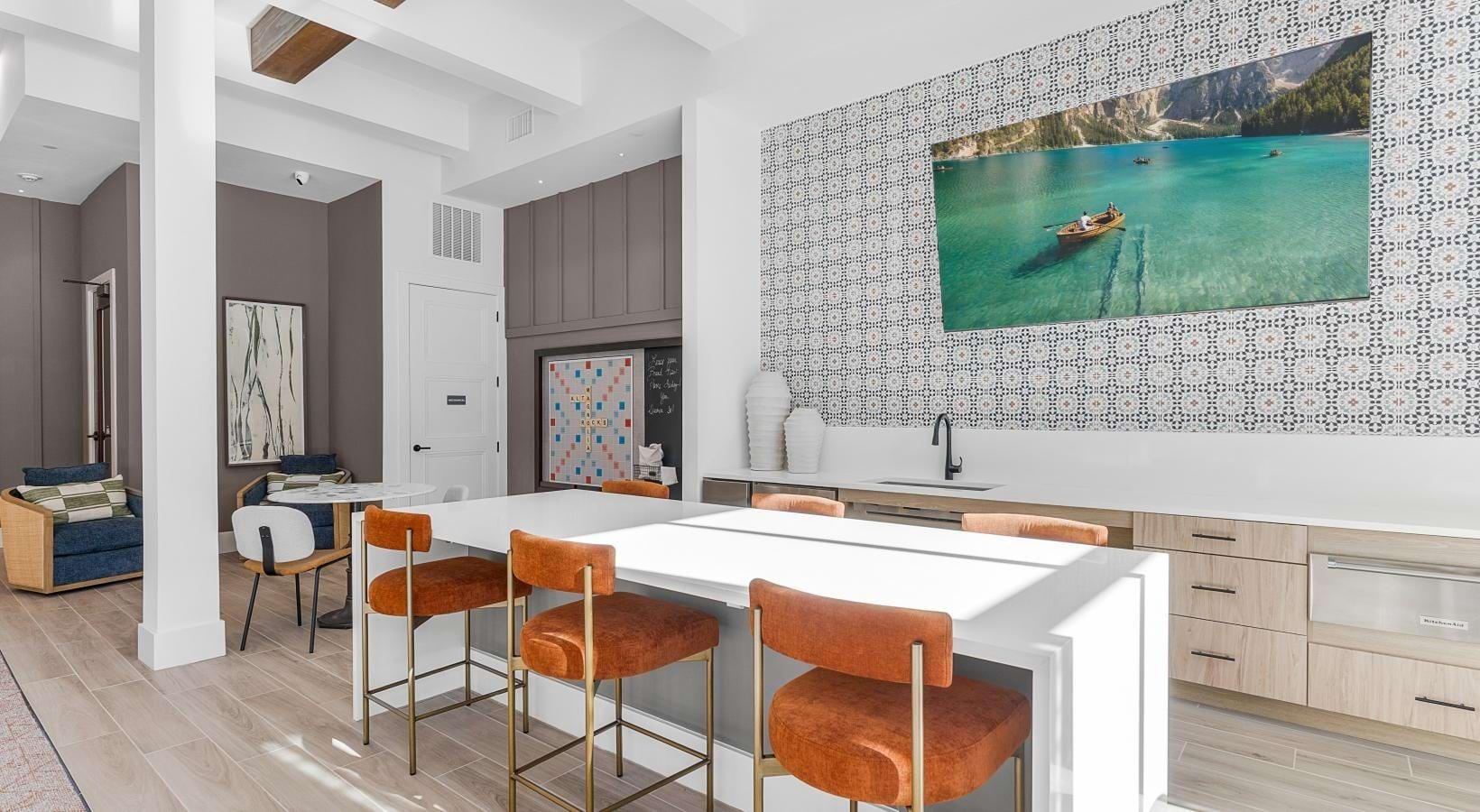 Clubhouse Kitchen at Alta Magnolia