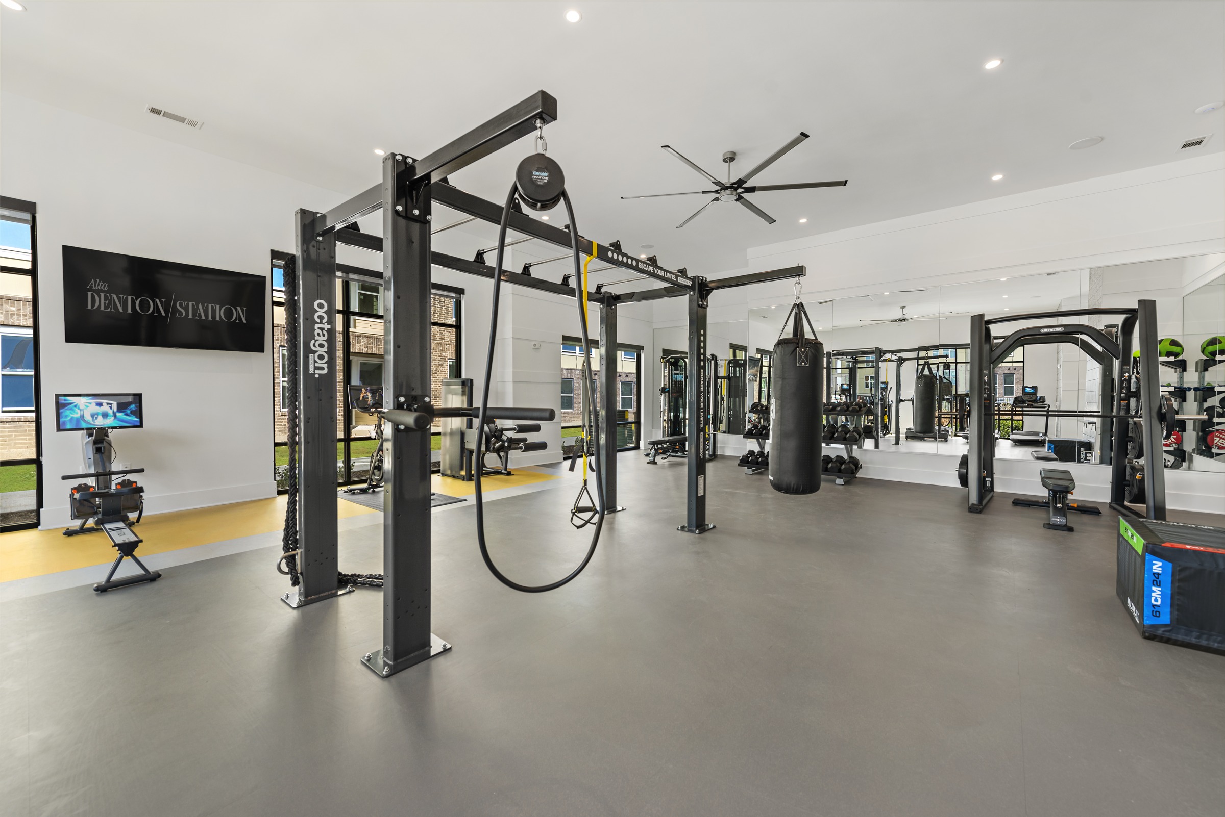 Fitness Center Open 24/7 at Alta Denton Station