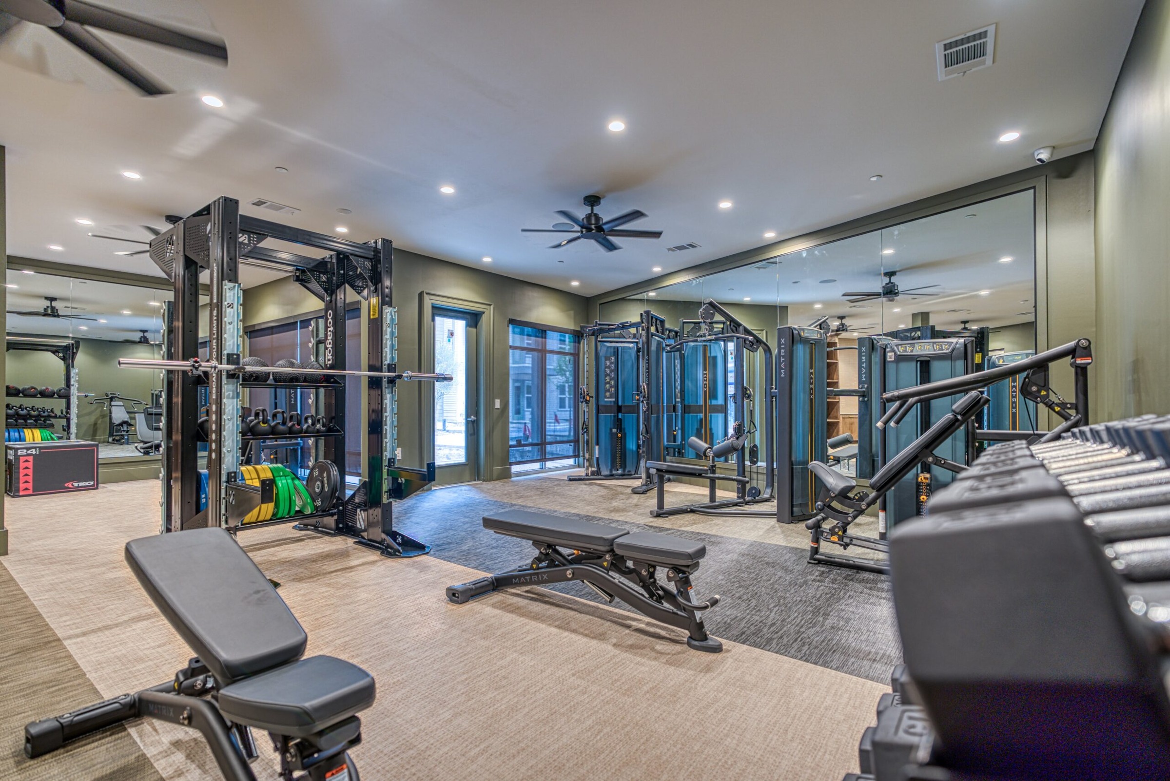 Fitness Center at Alexan by the Galleria